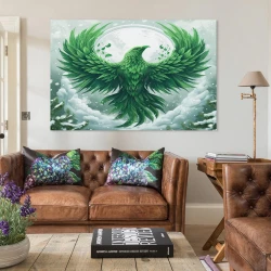 Aigle Peinture sur toile sans cadre, impressions posters art mural pour déco maison chambre bureau