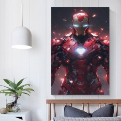 Avengers Iron Man Peinture sur toile sans cadre, impressions posters art mural pour déco maison chambre bureau