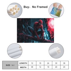 Avengers Spider-Man Peinture sur toile sans cadre, impressions posters art mural pour déco maison chambre bureau