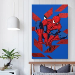 Avengers Spider-Man Peinture sur toile sans cadre, impressions posters art mural pour déco maison chambre bureau