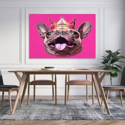 Französische Bulldoggege Unrahmtes Leinwandbild, Wandkunst-Poster-Drucke für Zuhause, Schlafzimmer, Büro Dekoration