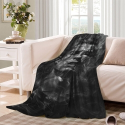 Cristiano Ronaldo Plaid en Polaire Imprimé 3D Couverture Douce Confortable pour Canapé Lit Bureau