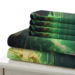 Calavera Funda Nórdica Impresa en 3D Suave 3 Piezas Ropa de Cama para Niños Niñas