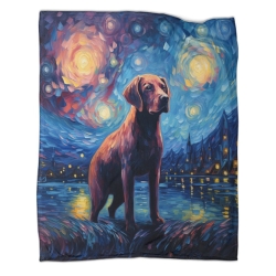 Labrador Chien Plaid en Polaire Imprimé 3D Couverture Douce Confortable pour Canapé Lit Bureau