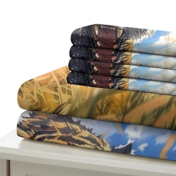Tigre Housse de Couette Imprimée 3D Douce 3 Pièces Literie Garçons Filles