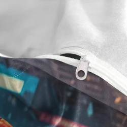 Deadpool Marvel Copripiumino Stampato 3D Morbido 3 Pezzi Biancheria da Letto per Ragazzi Ragazze