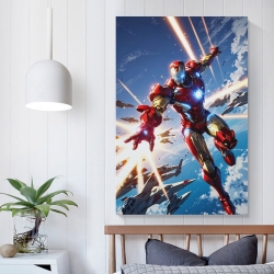 Avengers Iron Man Peinture sur toile sans cadre, impressions posters art mural pour déco maison chambre bureau