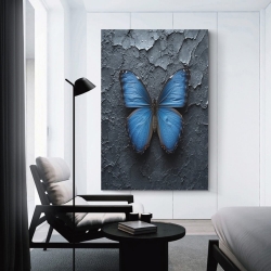 Papillon Peinture sur toile sans cadre, impressions posters art mural pour déco maison chambre bureau