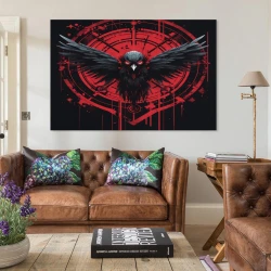 Águila Pintura en lienzo sin marco, impresiones de pósters arte pared para decoración hogar dormitorio oficina
