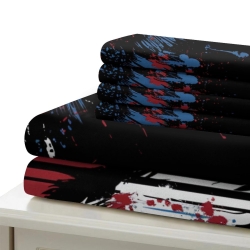 Aigle Housse de Couette Imprimée 3D Douce 3 Pièces Literie Garçons Filles