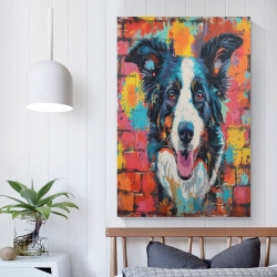 Berger allemand Chien Peinture sur toile sans cadre, impressions posters art mural pour déco maison chambre bureau