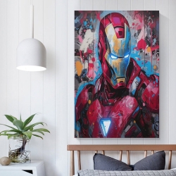 Avengers Iron Man Peinture sur toile sans cadre, impressions posters art mural pour déco maison chambre bureau