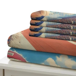 Shih Tzu Housse de Couette Imprimée 3D Douce 3 Pièces Literie Garçons Filles