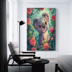 Koala Peinture sur toile sans cadre, impressions posters art mural pour déco maison chambre bureau