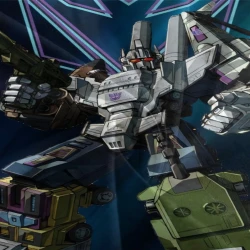 Transformers Megatron Housse de Couette Imprimée 3D Douce 3 Pièces Literie Garçons Filles