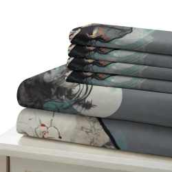 Crâne Housse de Couette Imprimée 3D Douce 3 Pièces Literie Garçons Filles