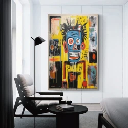 Art abstrait Peinture sur toile sans cadre, impressions posters art mural pour déco maison chambre bureau