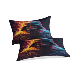 Darth Vader Star Wars Housse de Couette Imprimée 3D Douce 3 Pièces Literie Garçons Filles  
