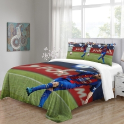Lionel Messi Funda Nórdica Impresa en 3D Suave 3 Piezas Ropa de Cama para Niños Niñas