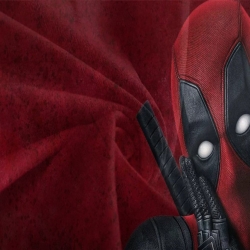 Deadpool Marvel Housse de Couette Imprimée 3D Douce 3 Pièces Literie Garçons Filles