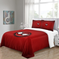 Avengers Spider Man Housse de Couette Imprimée 3D Douce 3 Pièces Literie Garçons Filles