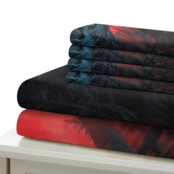 Panthère noire Housse de Couette Imprimée 3D Douce 3 Pièces Literie Garçons Filles