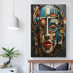 Art abstrait Peinture sur toile sans cadre, impressions posters art mural pour déco maison chambre bureau