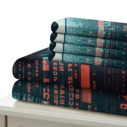 Hacker Housse de Couette Imprimée 3D Douce 3 Pièces Literie Garçons Filles