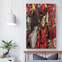 Marvel Deadpool Peinture sur toile sans cadre, impressions posters art mural pour déco maison chambre bureau