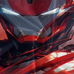 Avengers Iron Man Housse de Couette Imprimée 3D Douce 3 Pièces Literie Garçons Filles