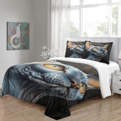 Chat sphynx Housse de Couette Imprimée 3D Douce 3 Pièces Literie Garçons Filles
