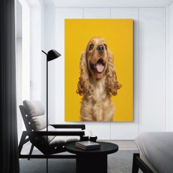 Golden Retriever Peinture sur toile sans cadre, impressions posters art mural pour déco maison chambre bureau