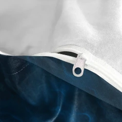Loup Housse de Couette Imprimée 3D Douce 3 Pièces Literie Garçons Filles