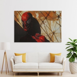 Avengers Spider-Man Peinture sur toile sans cadre, impressions posters art mural pour déco maison chambre bureau