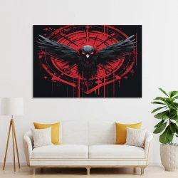 Águila Pintura en lienzo sin marco, impresiones de pósters arte pared para decoración hogar dormitorio oficina
