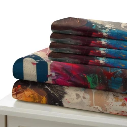 Lionel Messi Housse de Couette Imprimée 3D Douce 3 Pièces Literie Garçons Filles