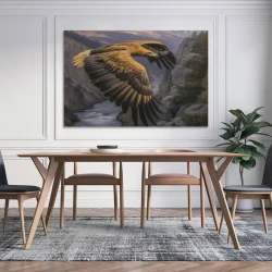 Aigle Peinture sur toile sans cadre, impressions posters art mural pour déco maison chambre bureau