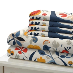 Renne Housse de Couette Imprimée 3D Douce 3 Pièces Literie Garçons Filles