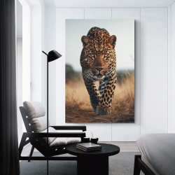 Léopard Peinture sur toile sans cadre, impressions posters art mural pour déco maison chambre bureau