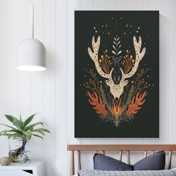 Renne Peinture sur toile sans cadre, impressions posters art mural pour déco maison chambre bureau