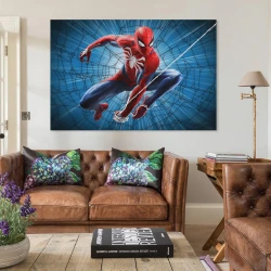 Avengers Spider-Man Unrahmtes Leinwandbild, Wandkunst-Poster-Drucke für Zuhause, Schlafzimmer, Büro Dekoration