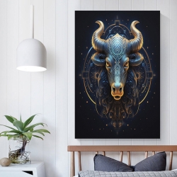 Vache Peinture sur toile sans cadre, impressions posters art mural pour déco maison chambre bureau