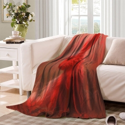 Lapin Petit lapin Plaid en Polaire Imprimé 3D Couverture Douce Confortable pour Canapé Lit Bureau