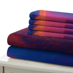Éléphant Housse de Couette Imprimée 3D Douce 3 Pièces Literie Garçons Filles