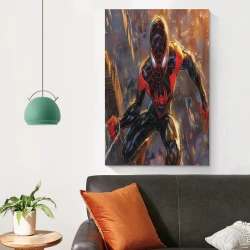 Avengers Spider-Man Peinture sur toile sans cadre, impressions posters art mural pour déco maison chambre bureau