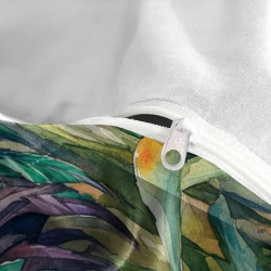 Coq Housse de Couette Imprimée 3D Douce 3 Pièces Literie Garçons Filles