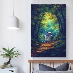 R2-D2 Star Wars Peinture sur toile sans cadre, impressions posters art mural pour déco maison chambre bureau