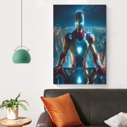 Avengers Iron Man Peinture sur toile sans cadre, impressions posters art mural pour déco maison chambre bureau