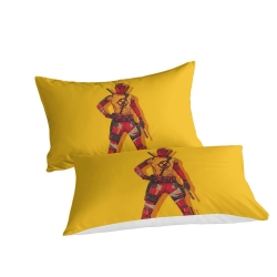 Deadpool Marvel Funda Nórdica Impresa en 3D Suave 3 Piezas Ropa de Cama para Niños Niñas