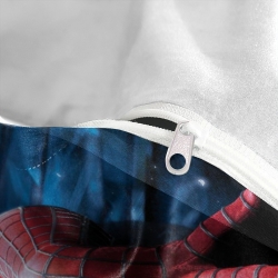 Avengers Spider Man Housse de Couette Imprimée 3D Douce 3 Pièces Literie Garçons Filles